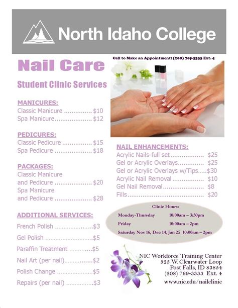 services offered by chanel nails spa|nail salon services.